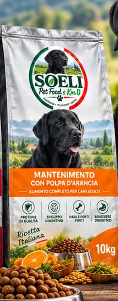 Sacco Mantenimento con polpa d’arancia da 10 kg